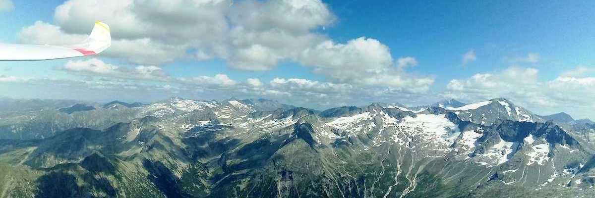 Flugwegposition um 13:35:40: Aufgenommen in der Nähe von Gemeinde Bad Gastein, Bad Gastein, Österreich in 2772 Meter